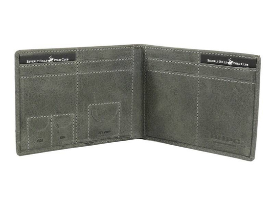 BH-390 TUCSON Portfel męski skórzany Granatowy