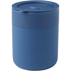 Java kubek ceramiczny z silikonową osłoną i plastikową pokrywką 330 ml