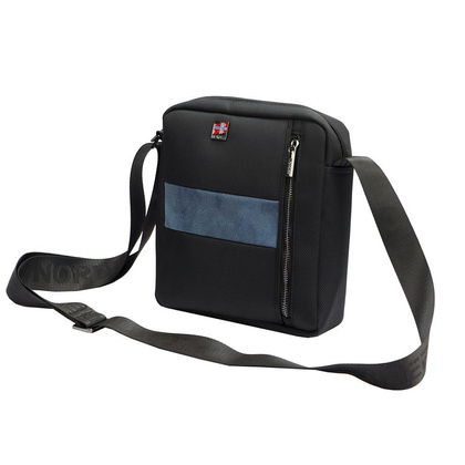 Saszetka Męska Nordee S112 czarny / popiel