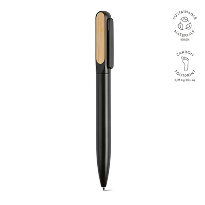 Dlugopis Plato z recyklingowanego aluminium z niebieskim tuszem