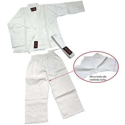 Kimono do karate 120cm Enero Białe