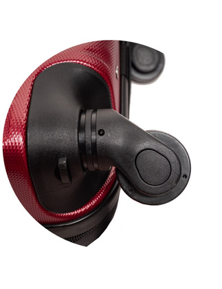 Mała walizka podróżna 663 XM NIEBIESKI METALICZNY