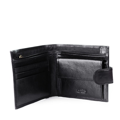 Portfel męski skórzany PUCCINI P6225 1 Czarny