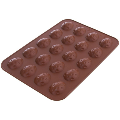 Forma silikonowa do pieczenia ciastek orzeszków orzechów foremka orzechy 20 sztuk