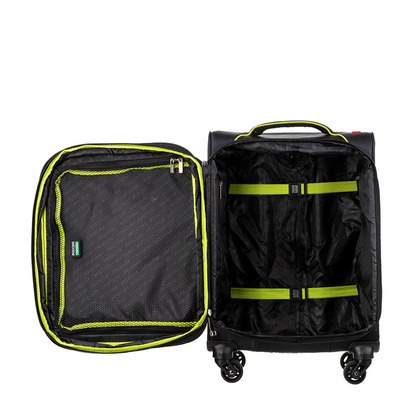 Mała kabinowa walizka PUCCINI PADWA EM50450C 1 Czarna