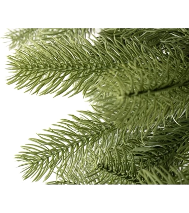 Choinka sztuczna PE09 150 cm FULL PE jasnozielona gęsta z metalowym stojakiem