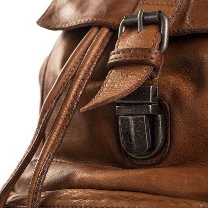 Plecak z miejscem na smartfon Koniak - min. zamówienie 20 / 50 / 100 szt.