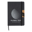 Notes A5, w oprawie z materiału RPET, Westminster, czarny