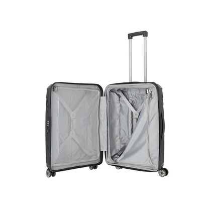 Średnia walizka TRAVELITE ELVAA 76348-01 Czarna