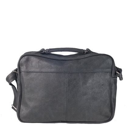 Torba na ramię skórzana KEMER T004 Ciemno szary - min. zamówienie 20 / 50 / 100 szt.