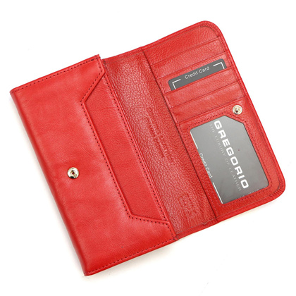 Portfel damski skórzany PIERRE CARDIN IT-110 Czarny