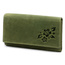 Portfel damski skórzany BLOMST GM196 Zielony