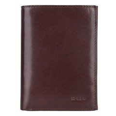 Portfel męski skórzany KEMER M 15/1 Brązowy - min. zamówienie 20 / 50 / 100 szt.