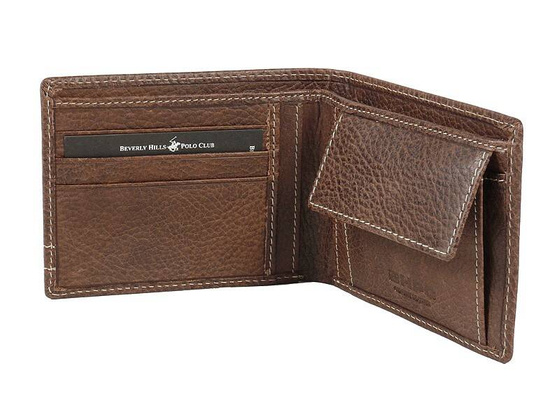 BH-392 TUCSON Portfel męski skórzany Brązowy