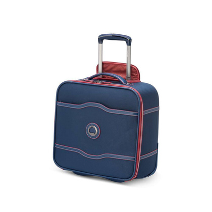 Delsey Chatelet Air 2.0 niebieska torba podróżna typu underseater