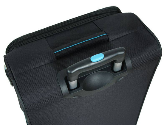 Średnia walizka DIELLE 300 Czarna