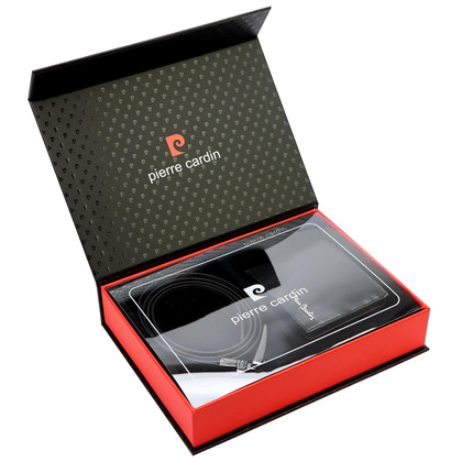 Męski zestaw prezentowy Pierre Cardin ZG-133-BR-130 Czarny