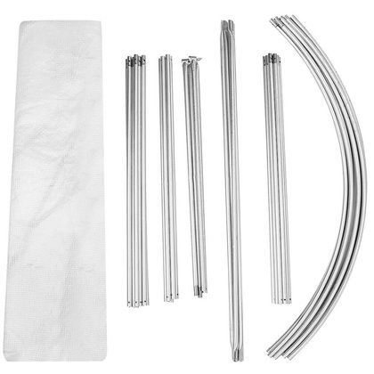 SZKLARNIA TUNEL OGRODOWY 200x200x200CM BIAŁY