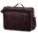 Skórzana torba na ramię BRØDRENE BL11XL ciemny brąz listonoszka - min. zamówienie 20 / 50 / 100 szt.