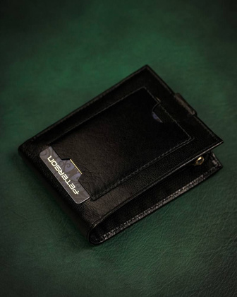 Duży portfel męski z systemem rfid protect