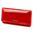 Portfel damski skórzany PIERRE CARDIN 07 SHINY 102 Czerwony