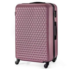 Duża walizka KEMER SOLIER 870 Różowa - min. zamówienie 20 / 50 / 100 szt.