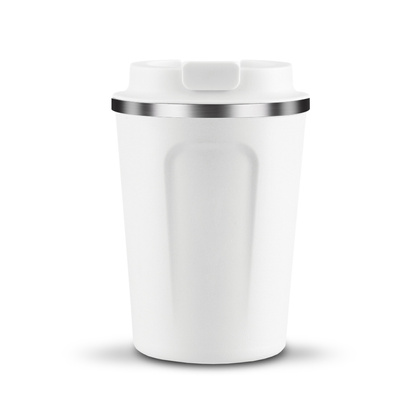 ASOBU Kubek termiczny do kawy CAFE COMPACT WHITE, 384ml