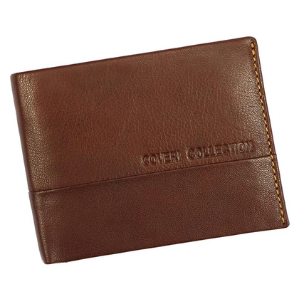 Portfel męski skórzany Coveri 1906 1226 Niebieski