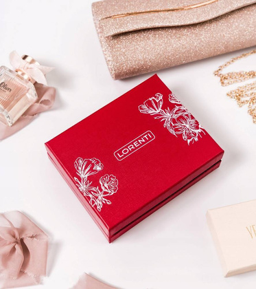 Skórzany portfel damski na bigiel w orientacji poziomej