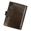 Portfel pionowy męski skórzany 0712/17-25 Brązowy