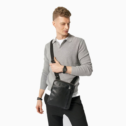 Torba na ramię skórzana PUCCINI ROYAL COLLECTION LGD3323 2 Brązowa