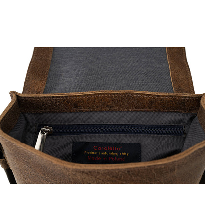 Męska torba ze skóry vintage Canaletto TM236s227