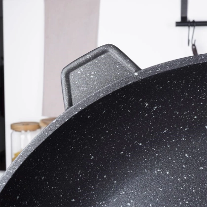 Patelnia granitowa nieprzywierająca GRANDE 32 cm