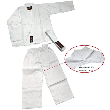 Kimono do karate 120cm Enero Białe