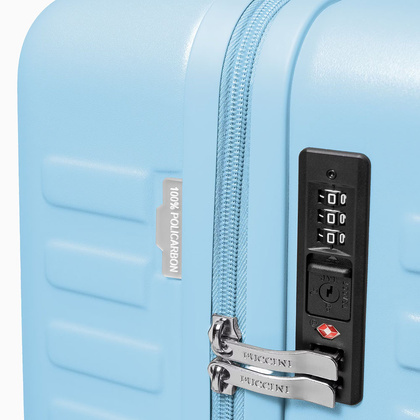 Mała kabinowa walizka PUCCINI MUNICH PC035C 7B Niebieska