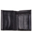 Portfel męski skórzany KEMER P1 Czarny - min. zamówienie 20 / 50 / 100 szt.