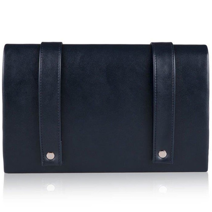 Wizytowa torebka na łańcuszku KEMER SOLIER F20 Granatowa - min. zamówienie 20 / 50 / 100 szt.