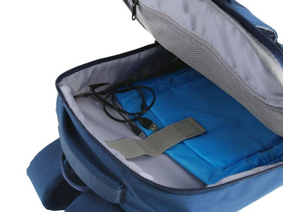 Plecak biznesowy na laptop 15' AERONAUTICA MILITARE Airspace Granatowa