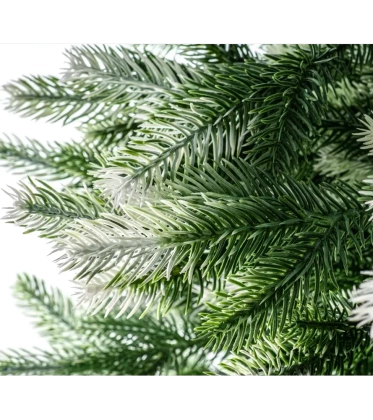 Choinka sztuczna PE07 220 cm napruszana z metalowym stojakiem