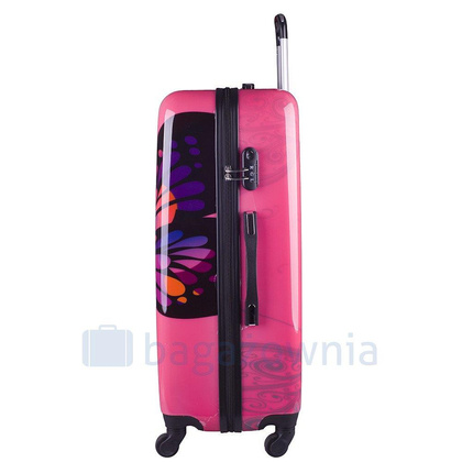 Duża walizka KEMER RGL PRINT L + KUFEREK First class