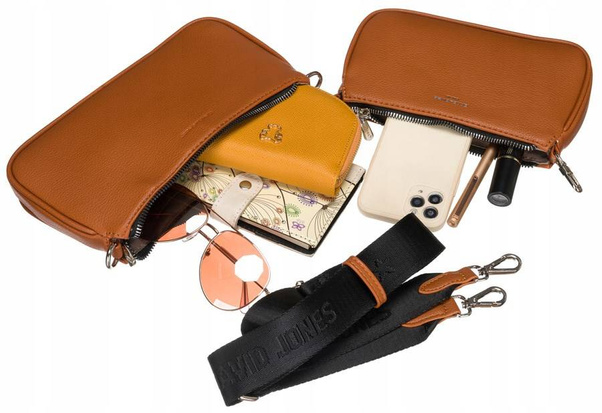 Listonoszka damska na szerokim pasku