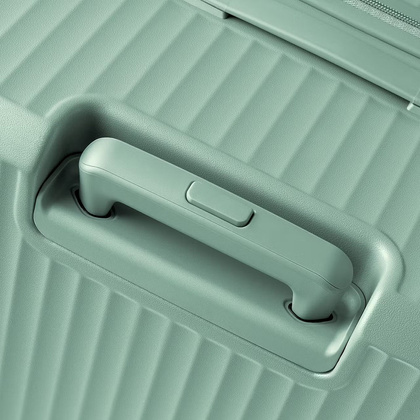 Średnia walizka PUCCINI MONTE CARLO PC036TB 5C Zielona