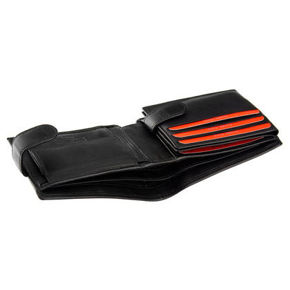 PORTFEL SKÓRZANY Pierre Cardin YS606 323A czarny