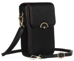 Mini torebka portfel ze skory ekologicznej