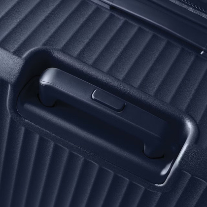 Średnia walizka PUCCINI MONTE CARLO PC036B 7A Granatowa