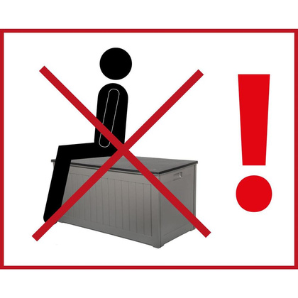 Skrzynia ogrodowa 270l Saska Garden