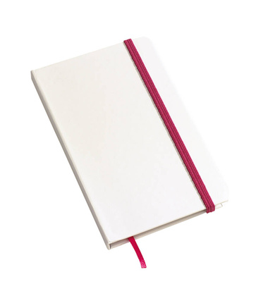 Notes AUTHOR w formacie A6, biały, różowy