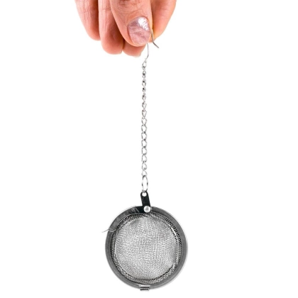 Sitko do zaparzania ziół herbaty stalowe / zaparzacz 5,4 cm