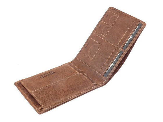 BH-391 TUCSON Portfel męski skórzany Brązowy