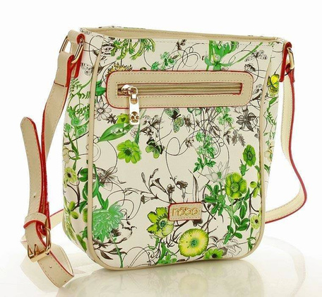 NOBO Listoonszka biały z zielonym nadrukiem - min. zamówienie 20 / 50 / 100 szt.